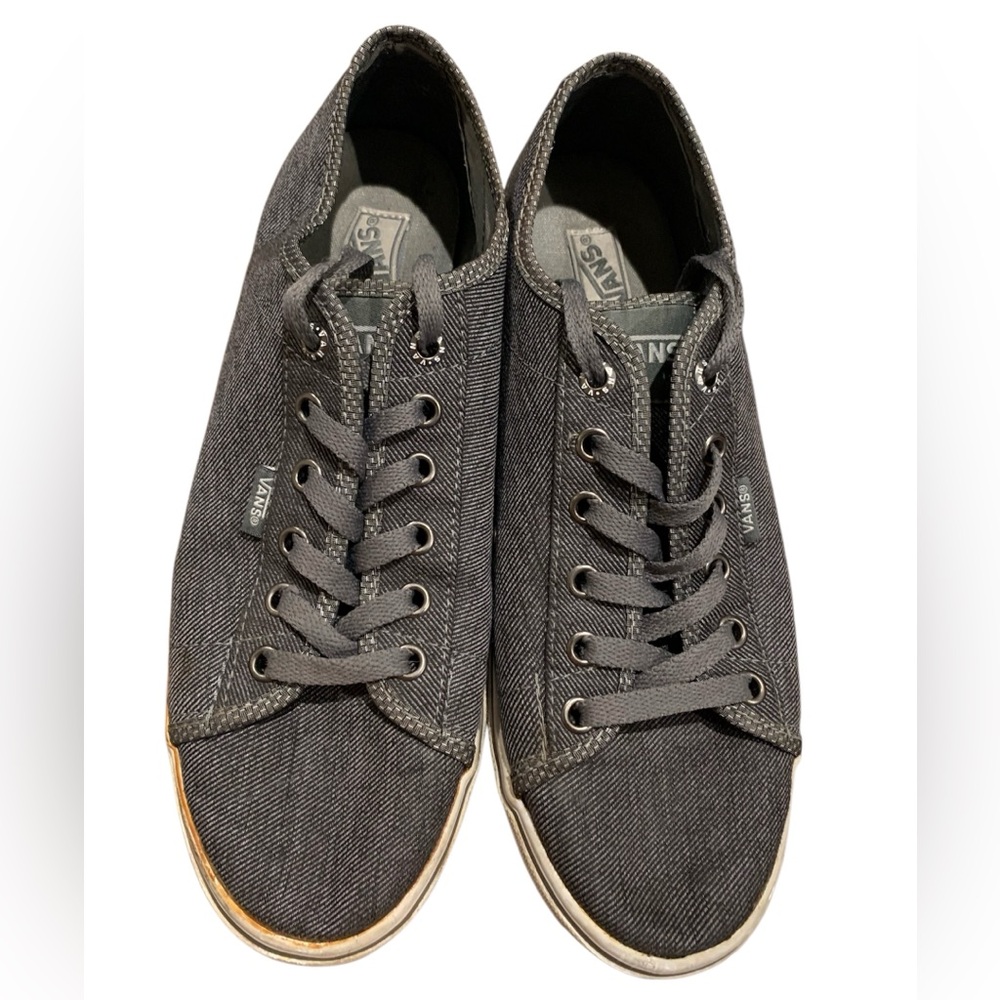 Vans Women’s Charcoal Canvas Sneakers